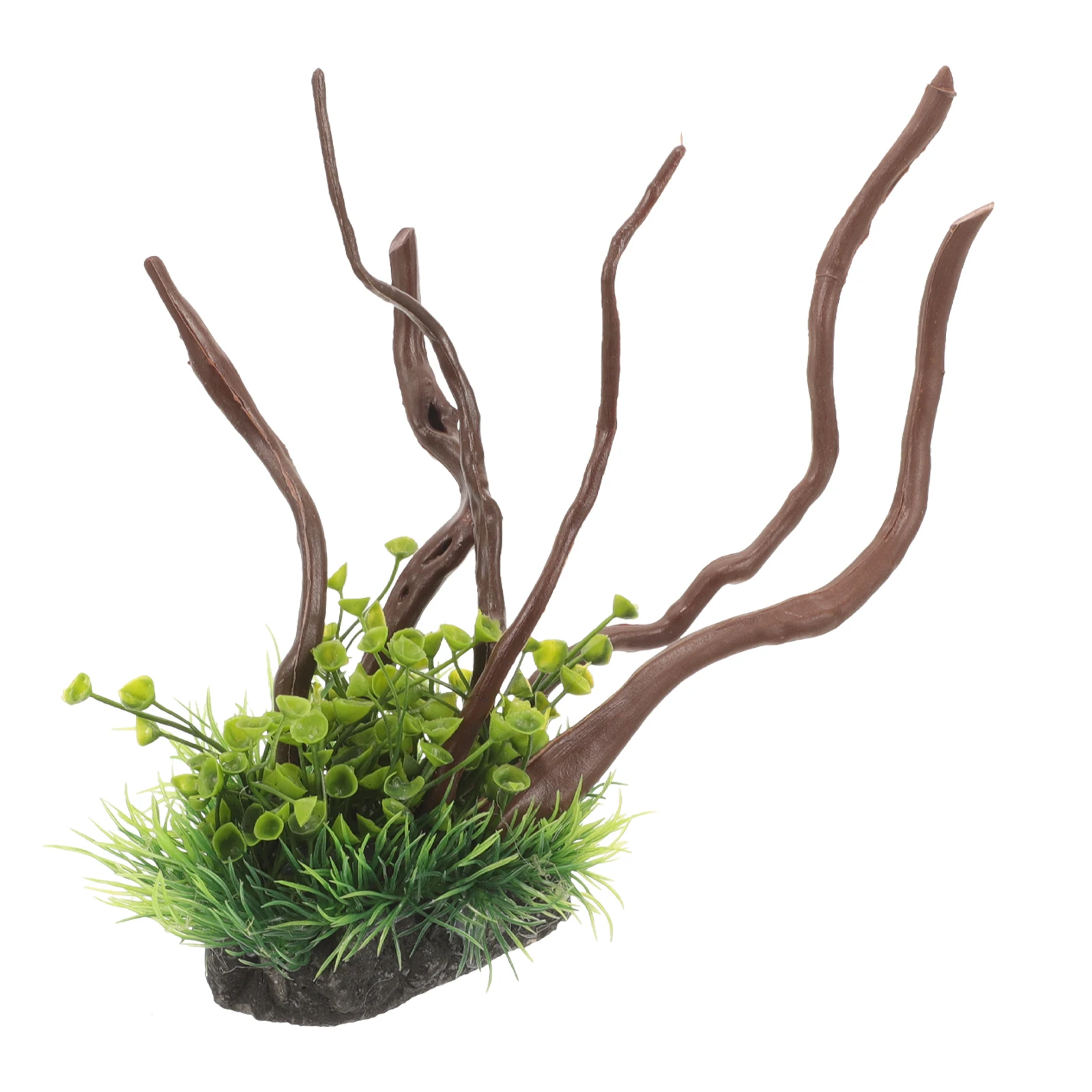 

Simulation Tree Root Aquarium Decor Artificial Fish Tank Plant Fake Twig For Large Small Aquariums Accessories