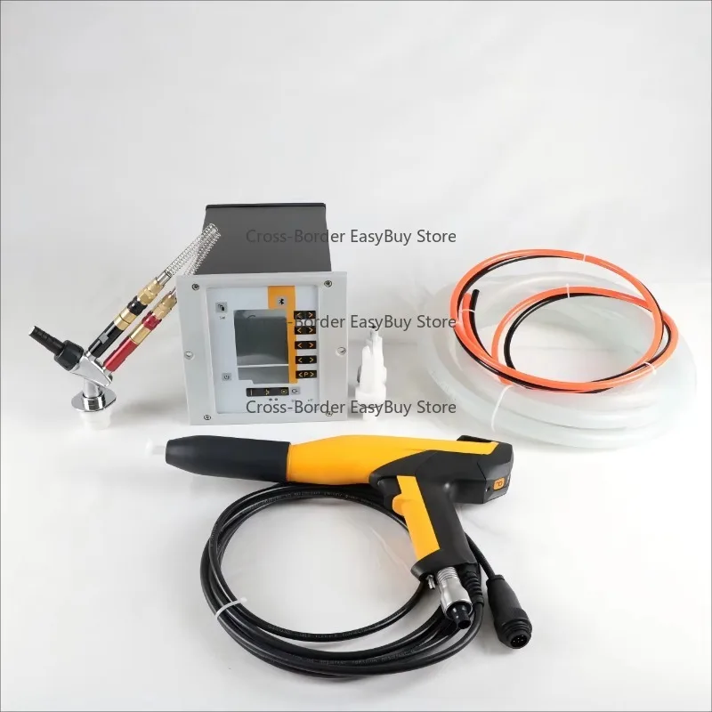 Hot Adjustable Voltage Laboratory Powder Coating Machine Powder Coating Unit with Powder G-un Manual Automatic Spray G-un