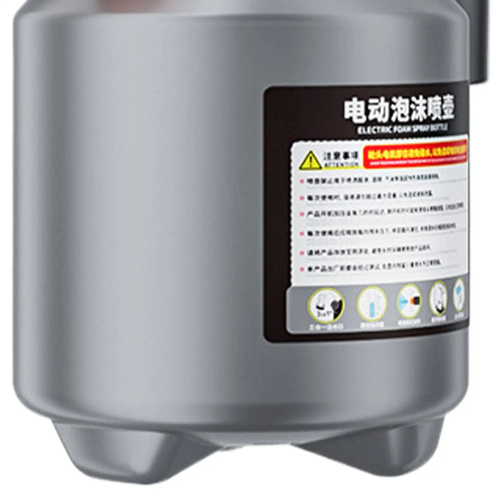 Battery Foam Sprayer 2L Portable Wide Coverage Cleaning Electric Foam Sprayer Car Wash For Auto Vehicle Home Kitchens Outdoor