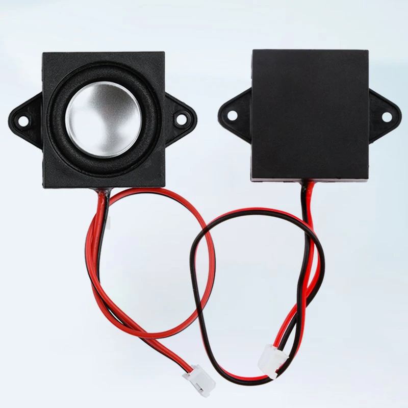 1PCS Speaker 3 Watt 4 Ohm Single Cavity Mini Speaker Full-Range Cavity Mobile Portable Advertising Machine Speaker Connector