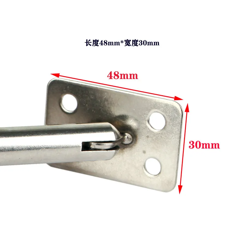 6Pcs/Lot 304 Stainless Steel Handrail Wall Floor Mount Straight Post Bracket Adjustable Flat Curve Plate with Screw Anchor