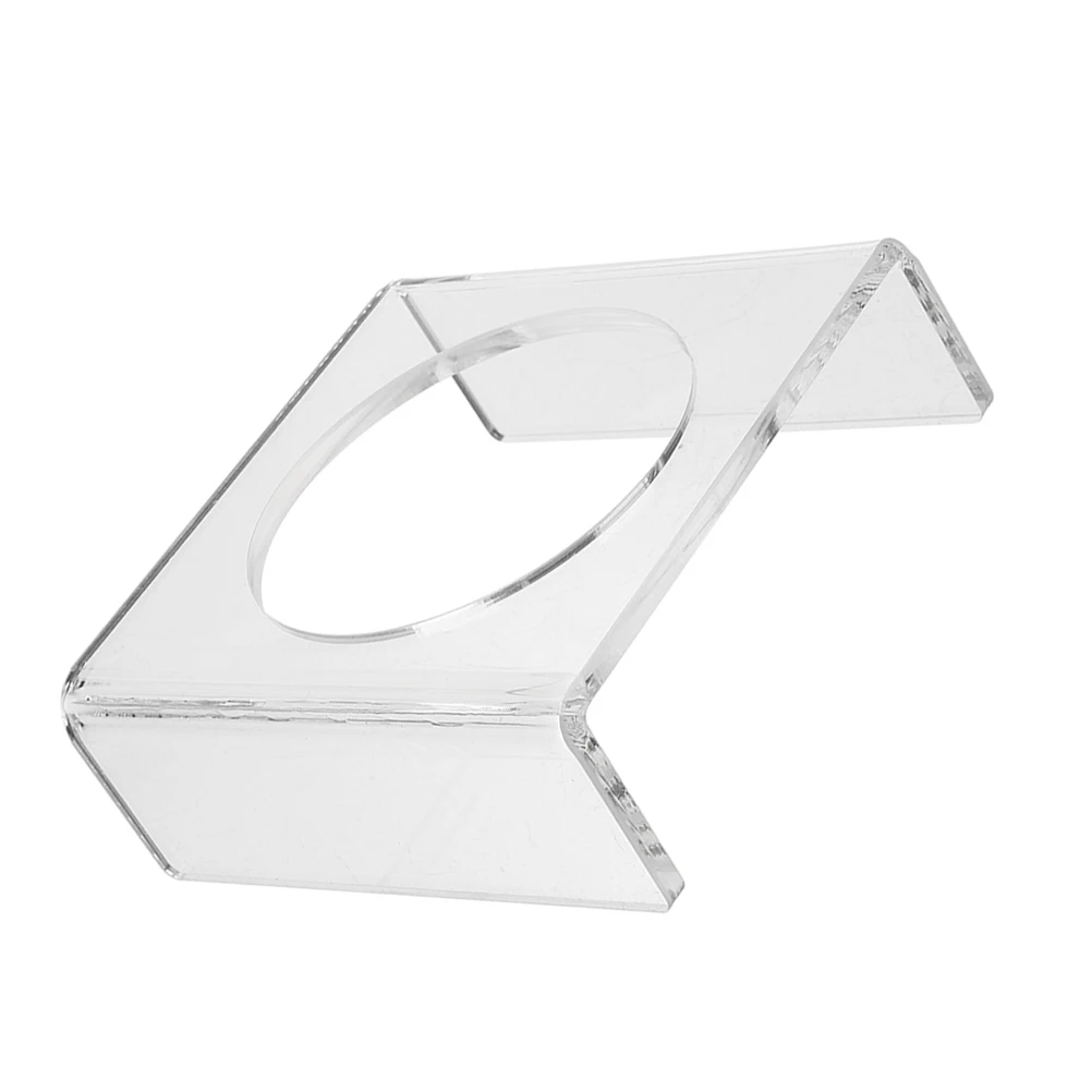 Ball Display Acrylic Transparent Basketball Holder Storage Rack Basketball Shelf Sports Exhibit Stable Base Durability