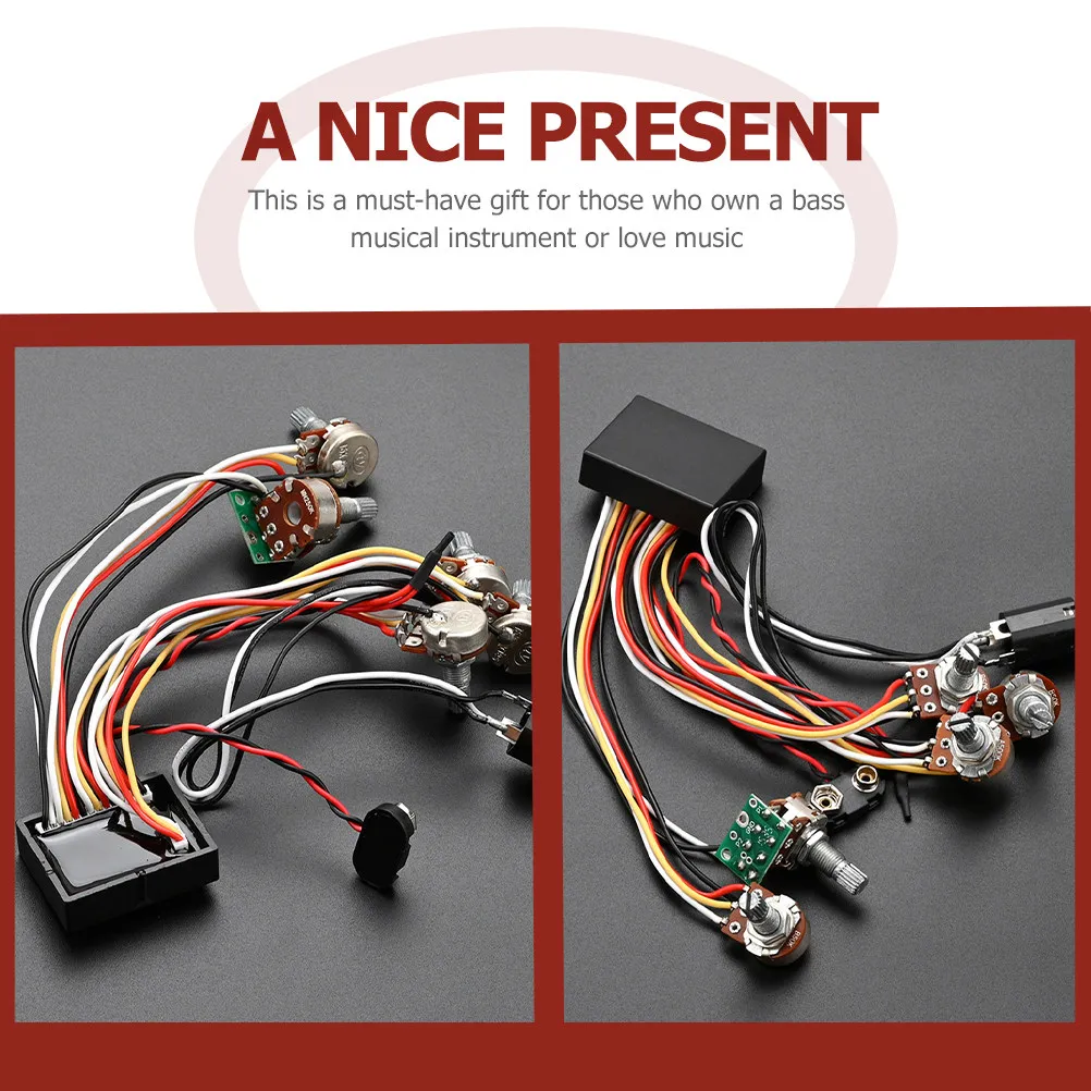 Electric Guitar Preamp Circuit Kit for Bass Players – DIY Custom Build, Halloween Christmas New Year Gift