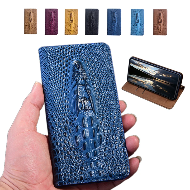 

Luxury Retro Flip Holder Covers For Honor Magic 4 5 6 7 Pro Plus Lite Ultimate RSR Crocodile Patterned Leather Phone Cases
