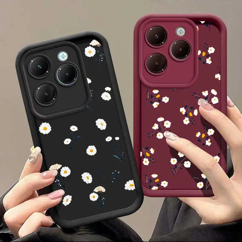 Hot40 Floral Shadows Sky Eye Ladder Phone Case For Infinix Hot 30 20 Tecno Camon 30 20 19 16 15 Pova 4 Pop 5 6 Cover