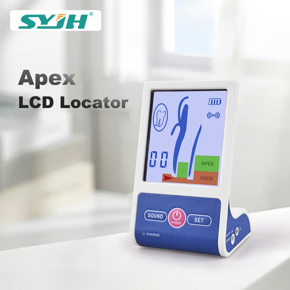 Широкий ультратонкий стоматологический ЖК-эндо-локатор вершины, многочастотная операционная система, самокалибровающие инструменты для измерения корневых каналов