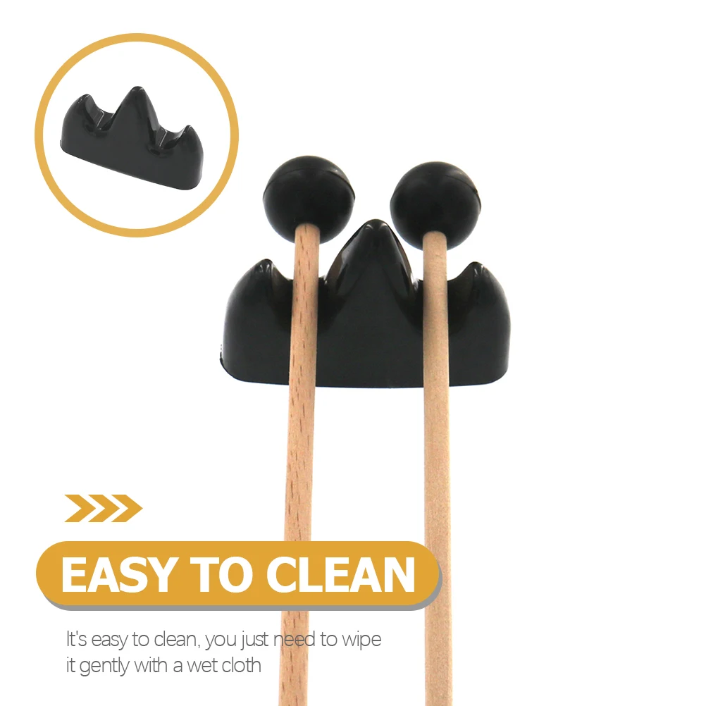 

5 Pcs Ethereal Bulging Stick Stand Percussion Mallet Holder Drum Accessories Drumstick Bracket