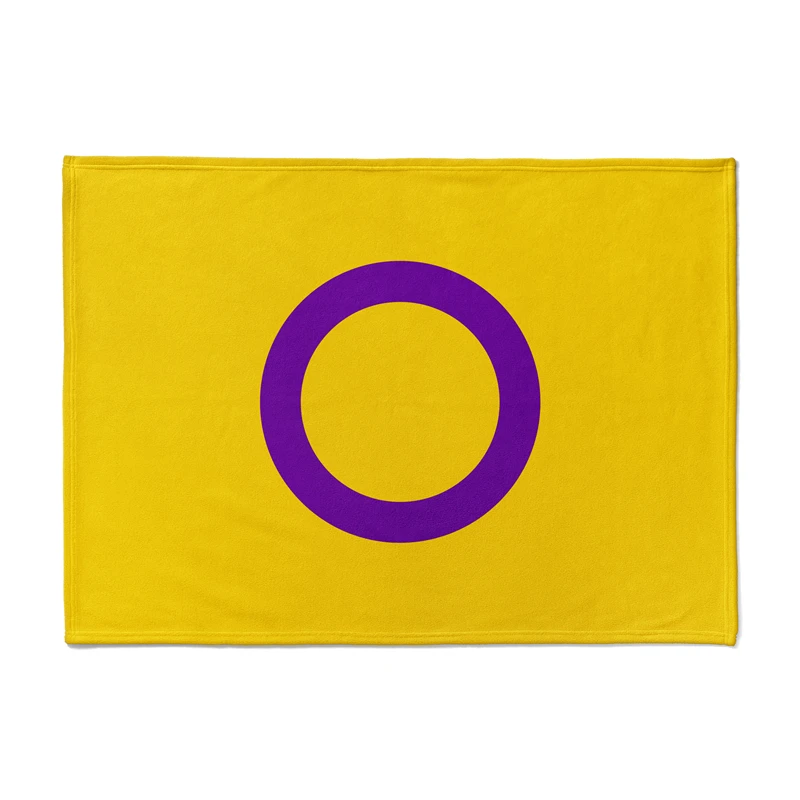 

Gaslight Gatekeep Girlboss Intersex Pride Flag LGBT Throw Blanket for Women Men Girls Boys Kids Pets Dogs Cats Couch