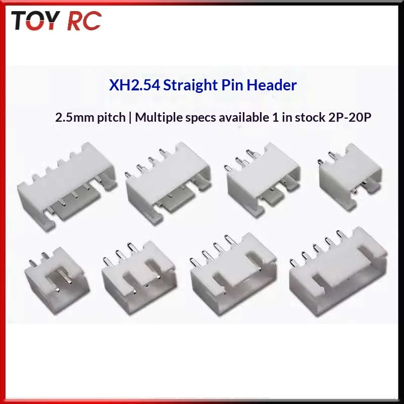 10 Stück Spark Stecker-Buchse-Balance-Ladeanschluss XH2.5 2,5mm (2S-3P, 3S-4P, 4S-5P, 5S-6P, 6S-7P) für Lipo-Akkuladegeräte