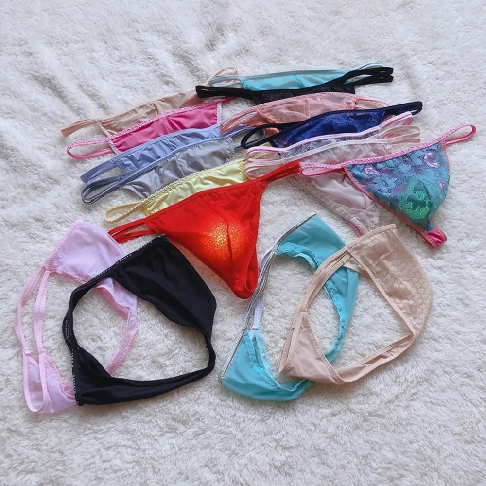 

Стринги-стринги, нижнее белье, мужские трусы, мужские сексуальные прозрачные трусы, дышащие и модные, размеры S 2XL