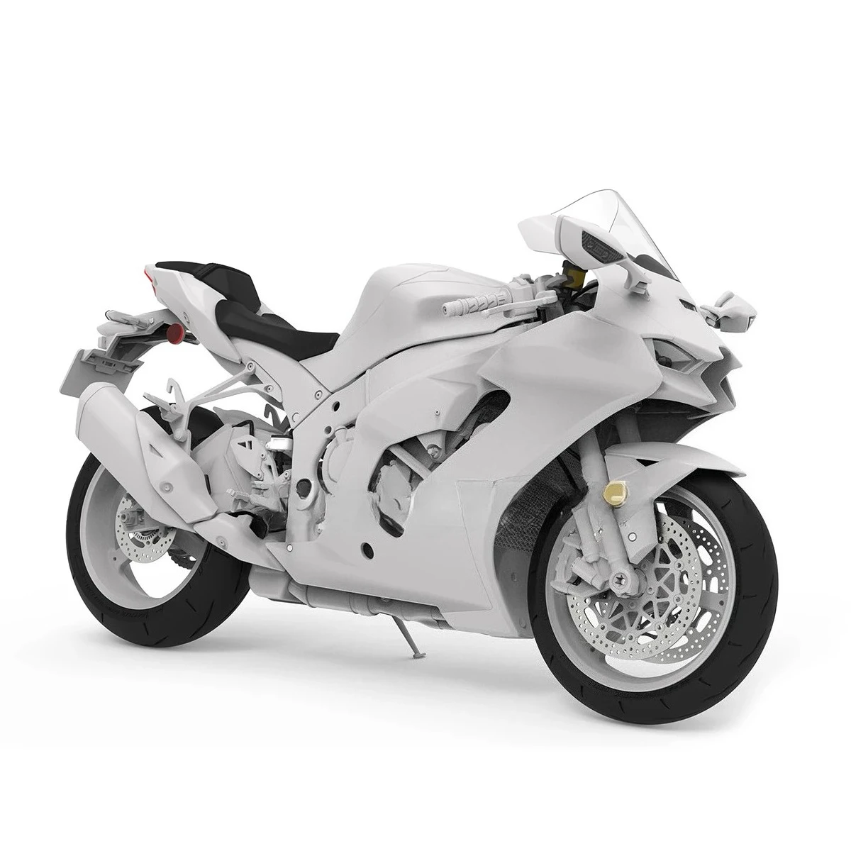

Комплект пластиковых моделей мотоцикла MENG Kawasaki Ninja ZX-10R 1/9 MT-007