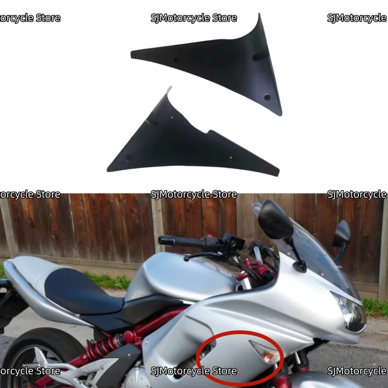 

Motorcycle big bag left and right black inner parts fairing Fit for Kawasaki Ninja 650 Ninja650 ZX650 2006-2008