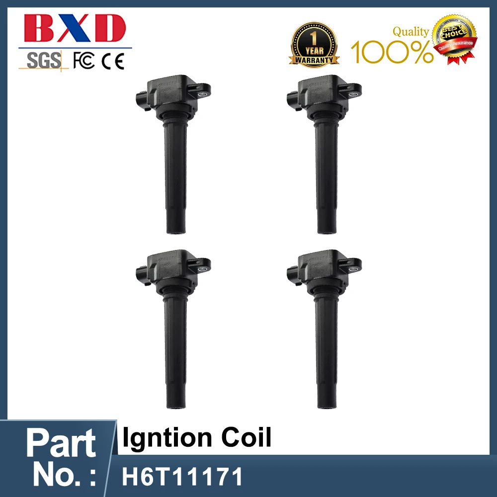 

1/4PCS H6T11171 H6T11173 33410-93J00 3341093J00000 Automotive Ignition Coil For SUZUKI OUTBOARD MARINE DF150-DF300