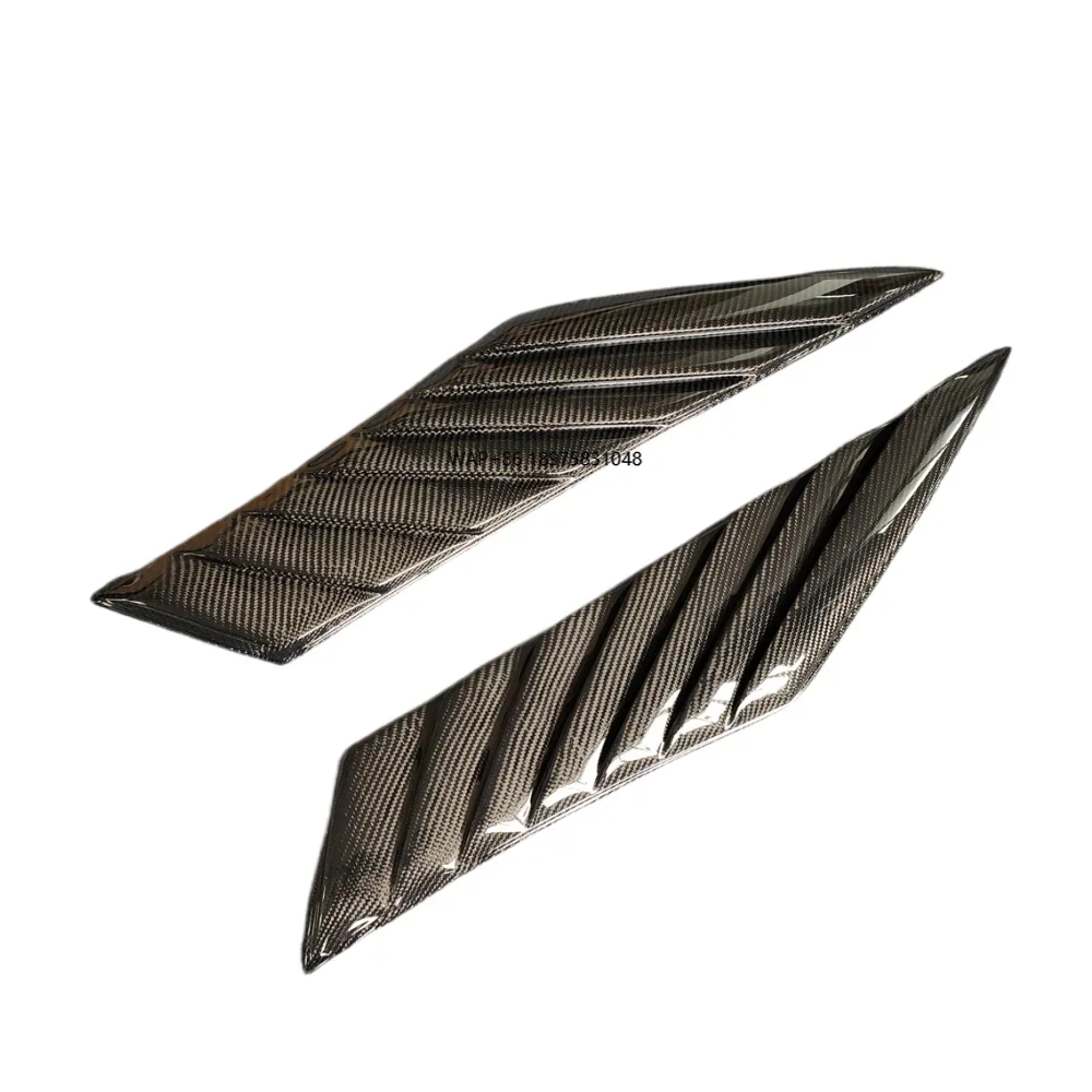 

High Quality EB Style Carbon Fiber Front Bumper Blade with Side Vent for I8 Modification Body Kit