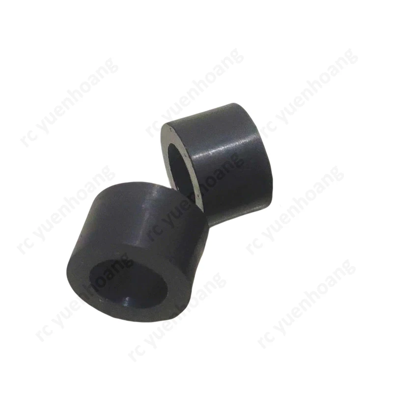 2PCS Damper Rubber​ 12mm Inner Diameter 12.7mm Length Model Feathering Shaft​ Dampener O-Ring Replacement for RC AF25B Aircraft