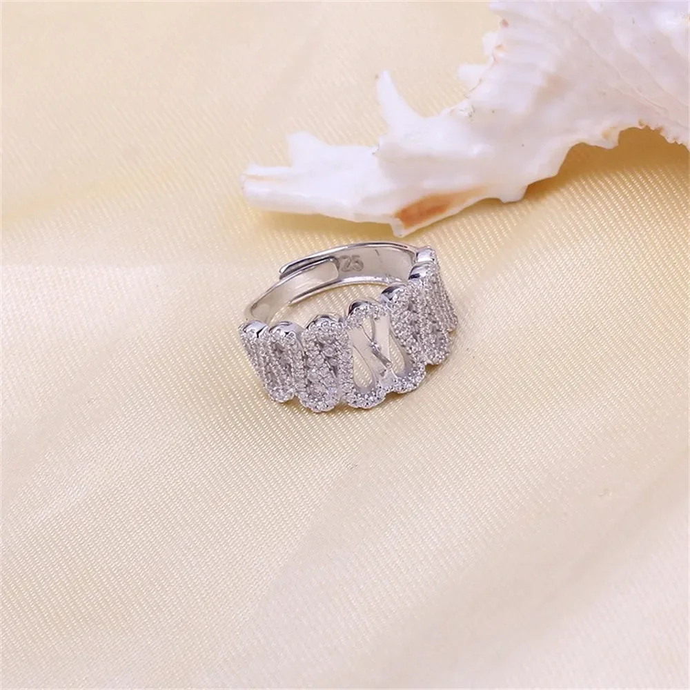 

Solid S925 Sterling Silver Pearl Ring Settings Findings & Accessories for Jewelry Making Bulk Wholesale Craft Supplies No Pearl