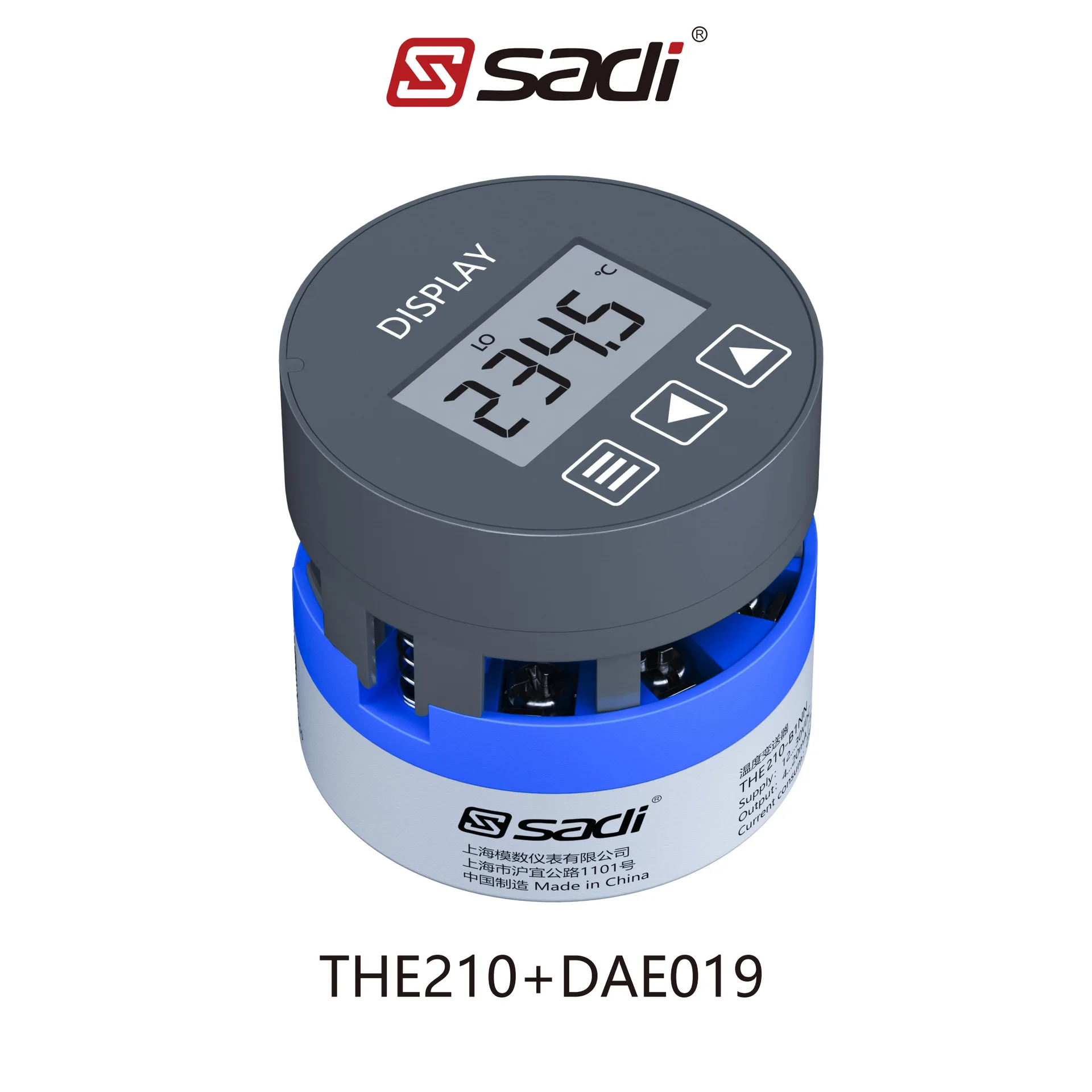 THE110/THE210/THE310 Modular Temperature Transmitter/HART Type/Built-in Lightning Protection and Surge Resistance