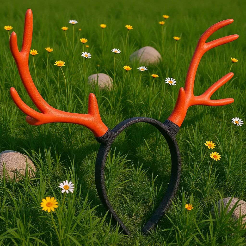 

Christmas Antler Headband Xmas Party Headdress Lovely Hairband Deer Horn Costume Festive Holiday Accessory Fun Celebration Gift