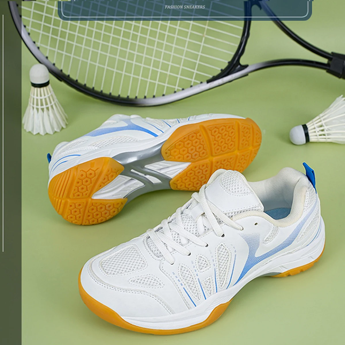 

New Badminton Shoes Sneakers Mens Tennis Breathable Anti-Slippery Sport Shoes for Men Women