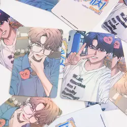 16pcs/Set New Arrive Korean Double Male Comics Manhwa SKETCH by ShinTaeHwan Lomo Card  Photo Yikyung Choi/Joobing Lee