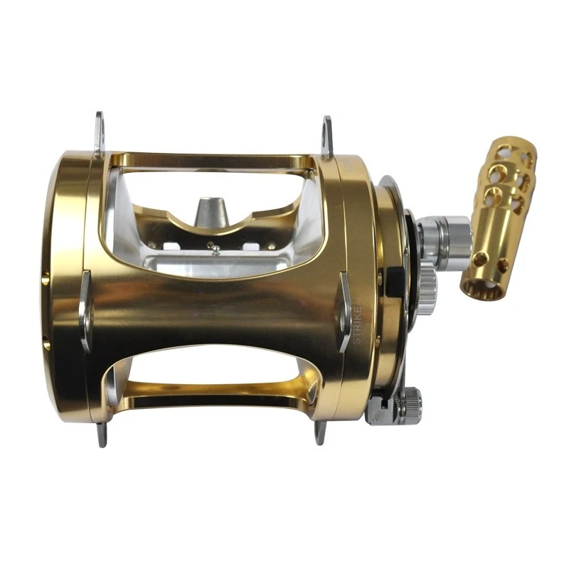 

Giant Drum Lever Towing Deep Sea Offshore Fishing Line Metal Saltwater