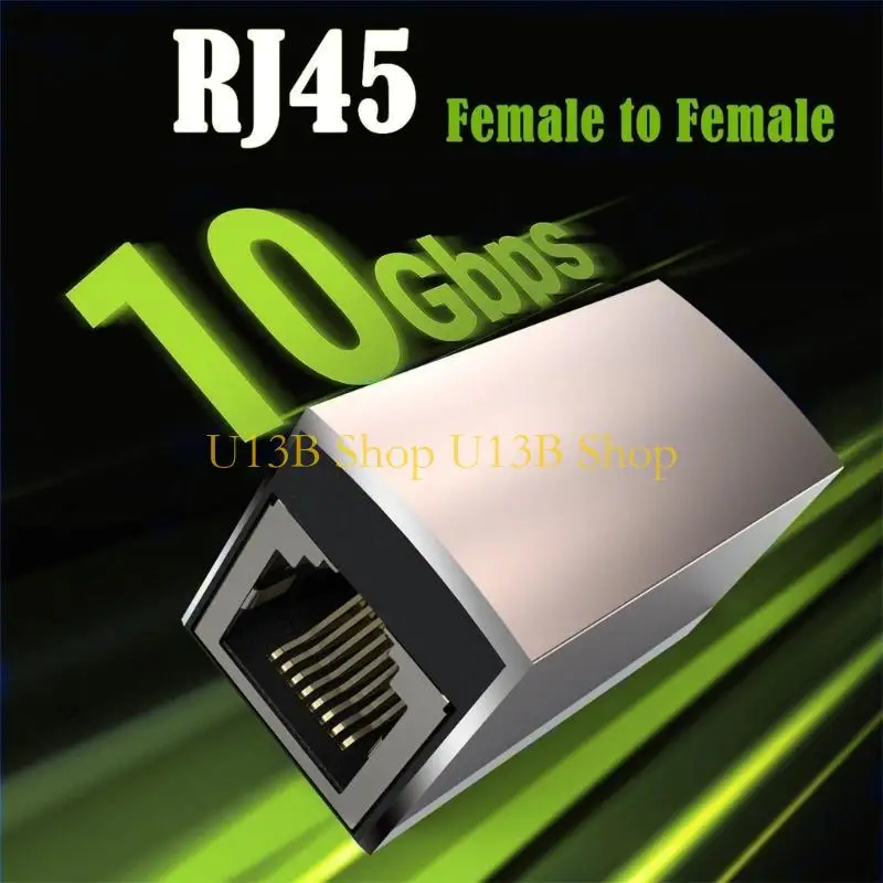 

U13B High Performances RJ45 Coupler RJ45 Male to Female Connector for Data Transfer Widely Used in Home,Company,Surveillances