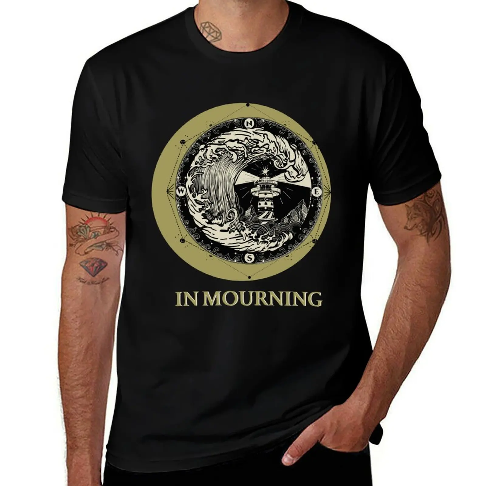 

In Mourning T-Shirt t shirts with prints t shirt man plain black cotton t-shirt plain for man package T-shirt