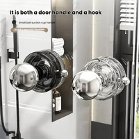 Multifunctional Suction Cup Hook Bathroom Doorknob Handle Glass Door Refrigerator Cabinet Toilet Lid Suction Cup Hook AILIHU