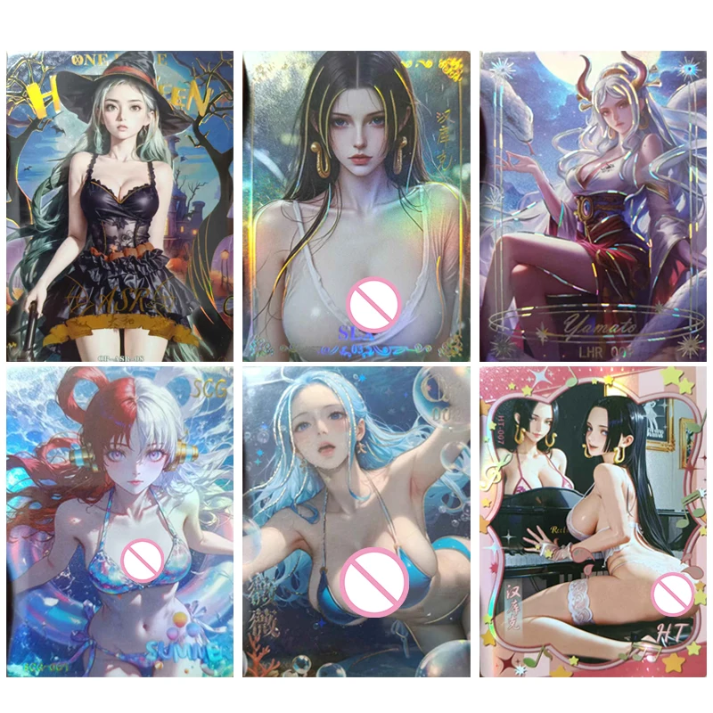 

Аниме One Piece LHR SLX ASR SP QR карты Нико Робин Боа Хэнкок Нами Коллекционные карты Рождественские подарки на день рождения Детские игрушки