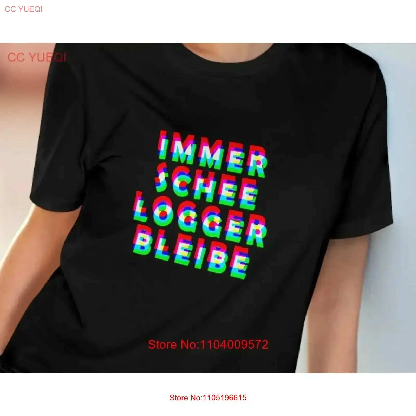 

Always stay schee logger T Shirt unisex made from organic cotton For relaxed people Hesse And everyone who likes to babble Soft