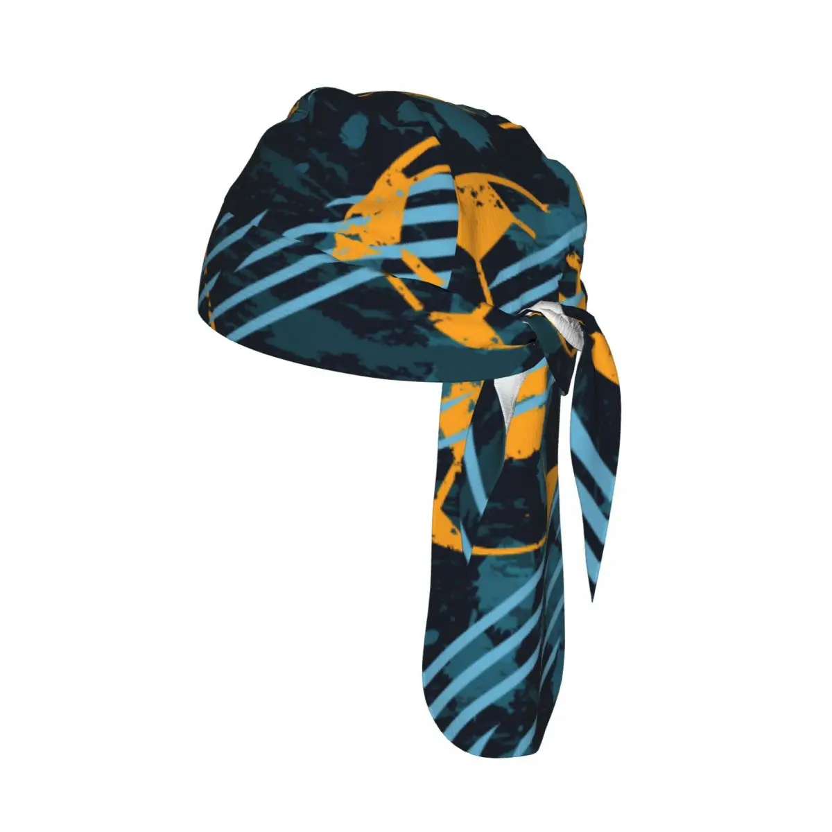 

Quick-drying Cycling Cap Breathable Wicking Bandana Geometric Football Spray Paint Outdoor Running Hiking Bicycle Headwear