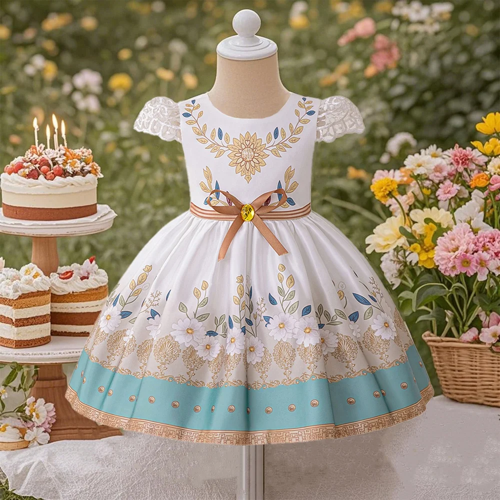 

Baby girl dress East long sleeve embroidery small and medium children baby dress dress
