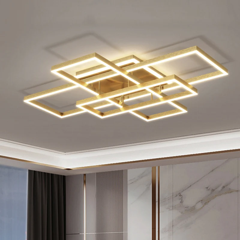 Lámpara led nórdica para decoración del hogar, salón, dormitorio, luces de techo para habitación, lámparas para sala de estar, lámparas de iluminación interior