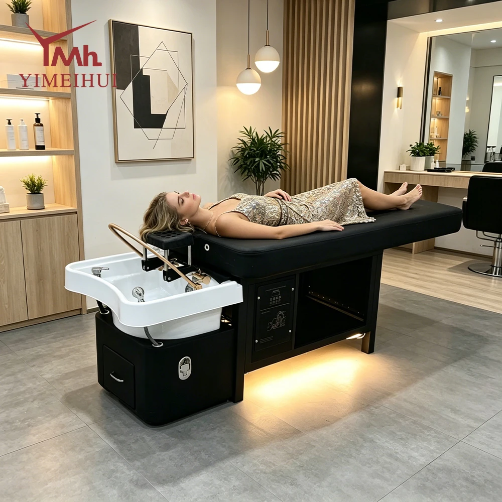 Hair Care Thailand - Beauty Salon Extendable Shampoo Bed Ceramic