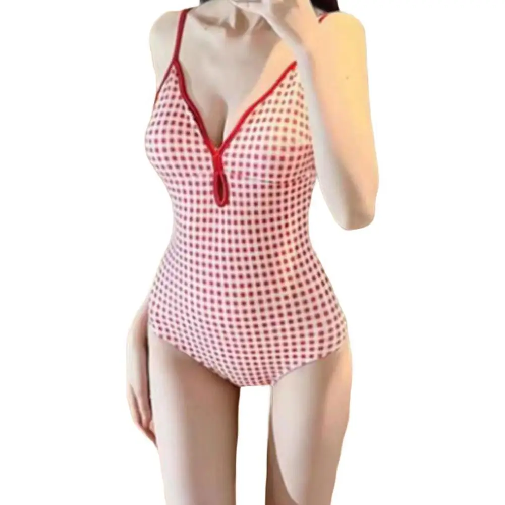 여성 수영복 체크 무늬 수영복 해변 휴가 검은 수영복 파란색 수영복 녹색 수영복 분홍색 수영복 빨간색 수영복