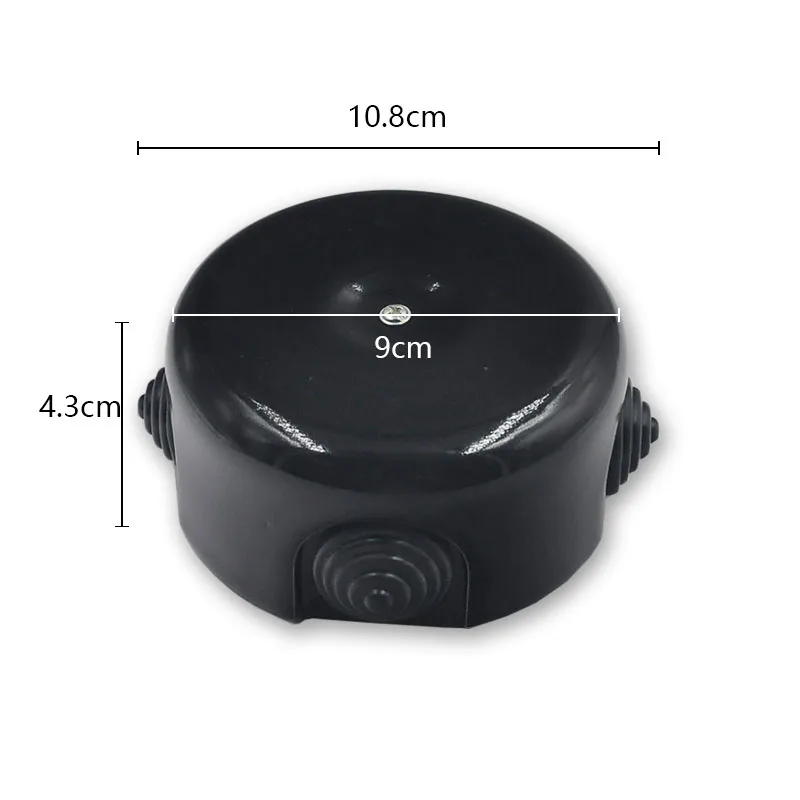 2pcs Ceramic Junction Box High Temperature Wire Junction Box Waterproof Ceramic Electrical Mounting Box