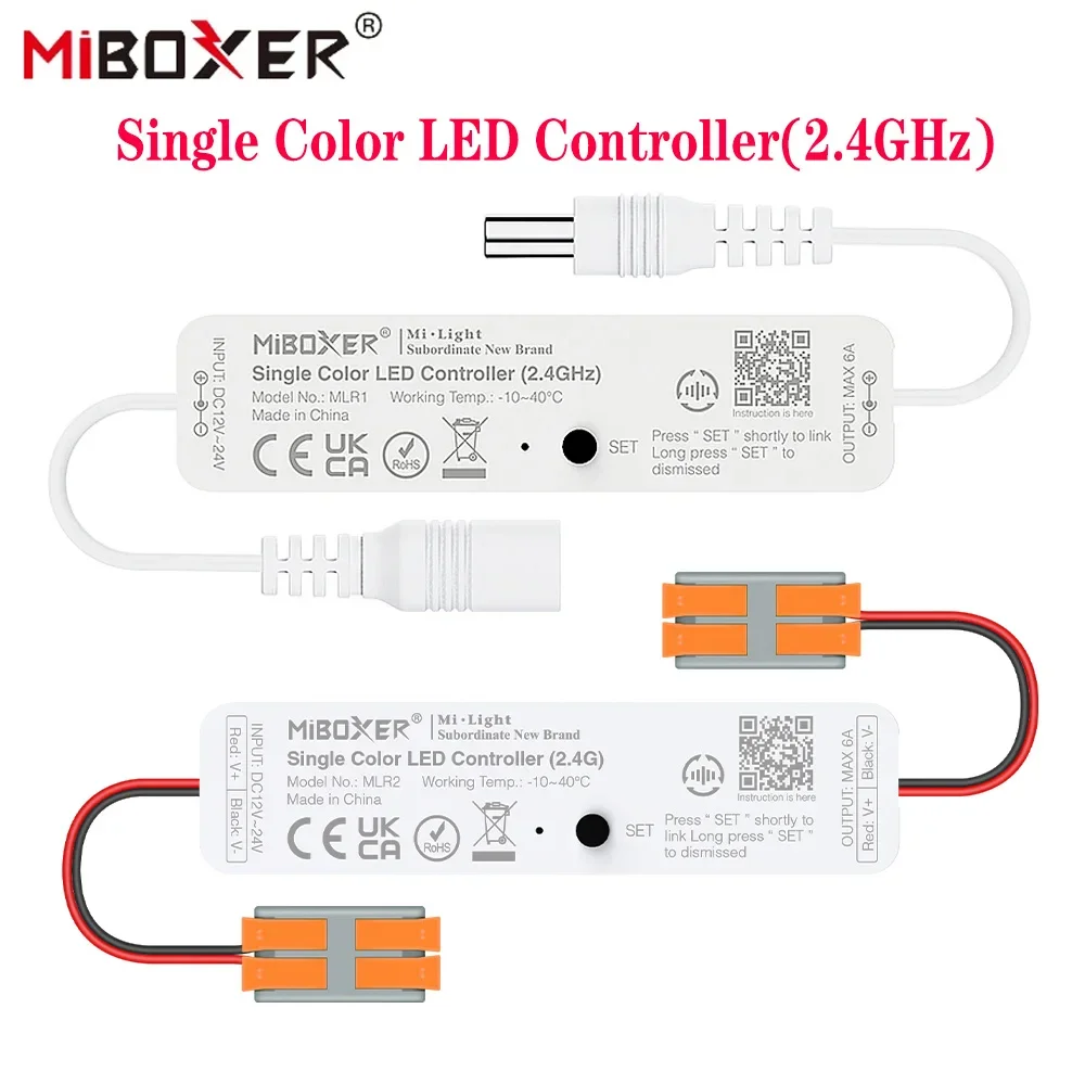 

Miboxer Mini Single Color LED Controller 2.4GHz Wireless WiFi Tuya APP Remote Dimmer for 2835 5050 LED Strip Light