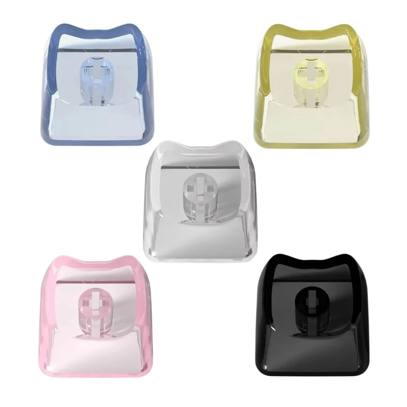 10 High Clear Keycaps For Mechanical Keyboards With Smooth Surfaces And General 1U Fit