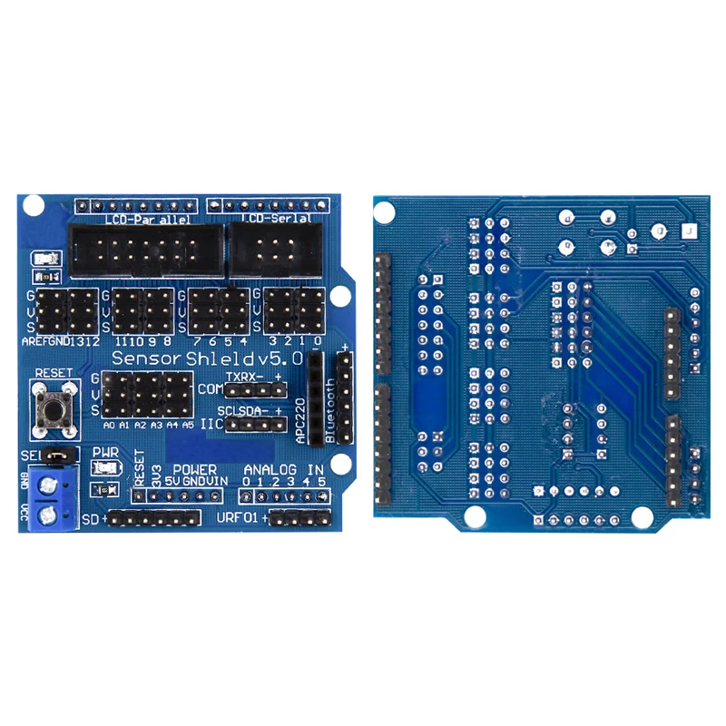 V5 Sensor Shield Expansion Board Shield For Arduino UNO R3 V5.0 Electronic Module Sensor Shield V5 expansion board