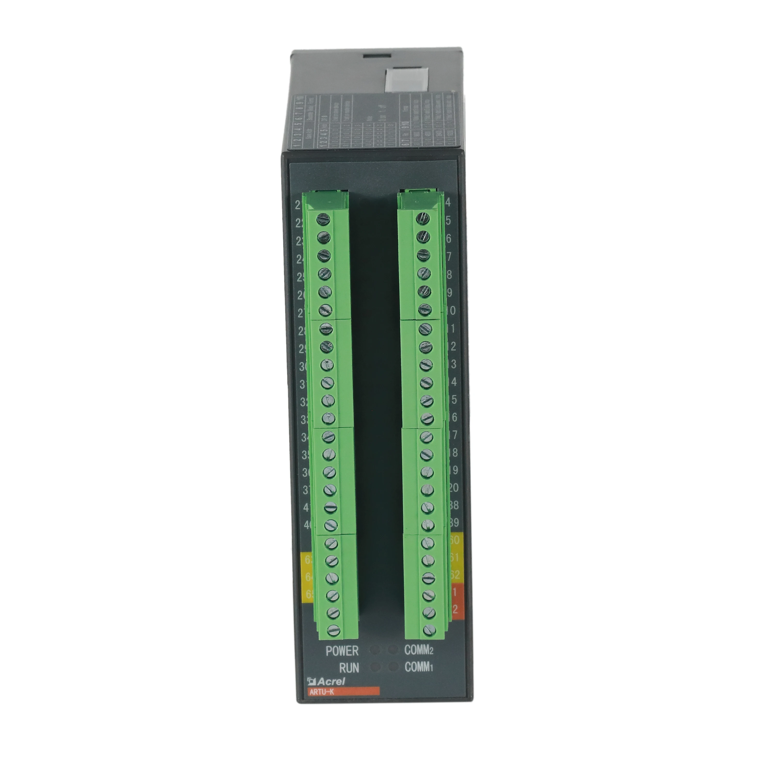 Acrel ARTU-K16 Modbus-RTU Remote Communication Unit Collect 16 Switch Signals for Industrial Automation and Pump Control