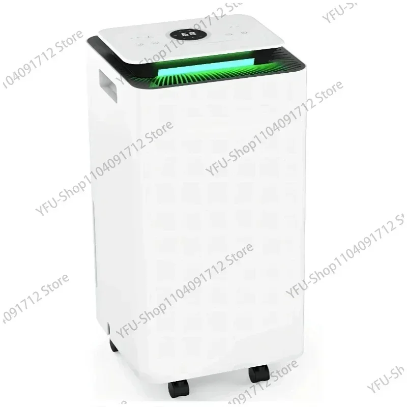 12L/day Portable Air Dehumidifiers Fan With WiFi Tuya App Smart Control Whole Home Dehumidifiers Smart Touch