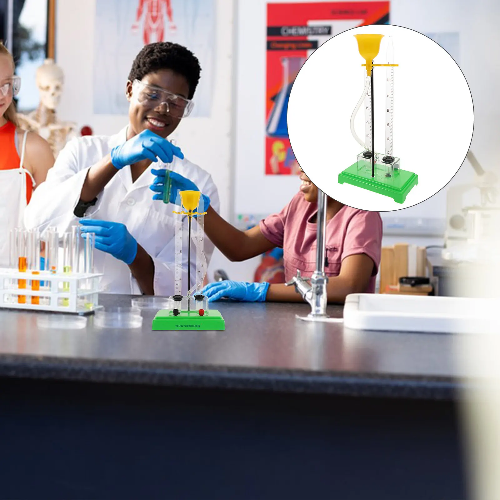 

Электролизная система для образовательных лабораторий: быстрое получение кислорода, стабильная производительность, идеально подходит для химии