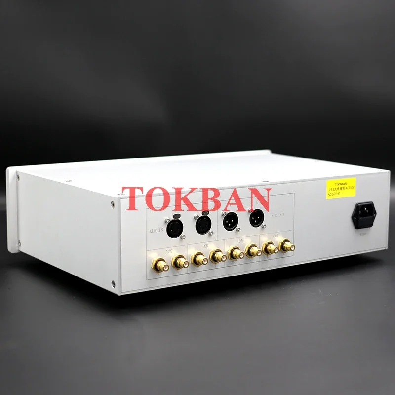 Tokban C9.2 MBL6010D Preamplifier Fully Balanced Amplification High Resolution Low Distortion Low Noise HIFI Preamplifier