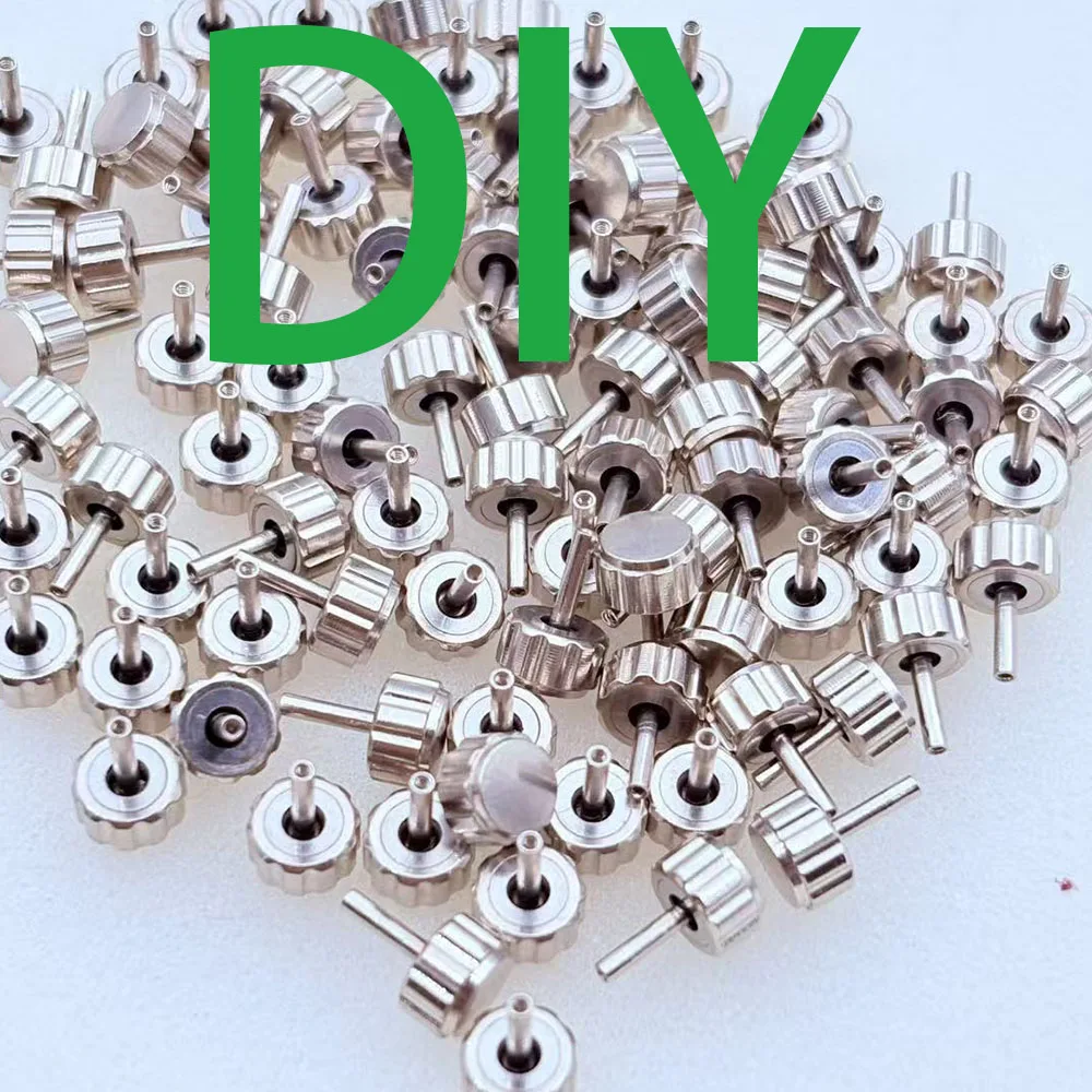 Watch crown DIY steampunk metal mechanical parts handmade jewelry special-shaped accessories - stainless steel parts NO002