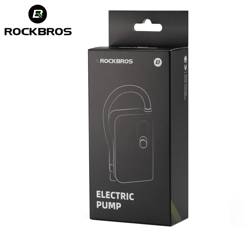 

ROCKBROS Electric Bike Pump Portable High Pressure Type-C Mini Electric Pump Fast Charging Inflator Cycling Accessory Hand Pump