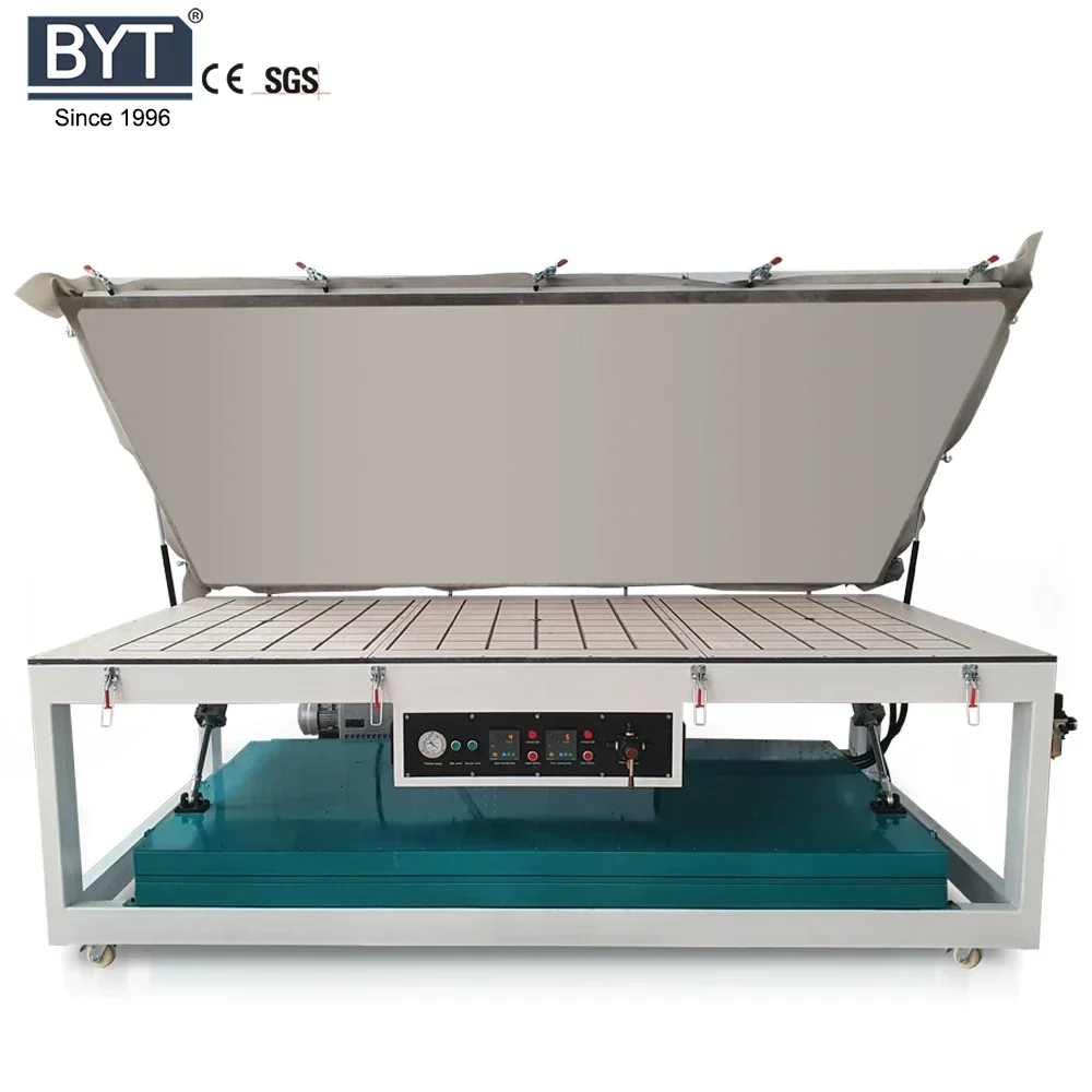 BYTCNC Hot Selling Silicone Vacuum Membrane Press Solid Surface Forming Machine