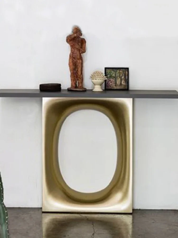 

Small Apartment Console Table Narrow Long Entryway Table for Hallway Aisle Side Table