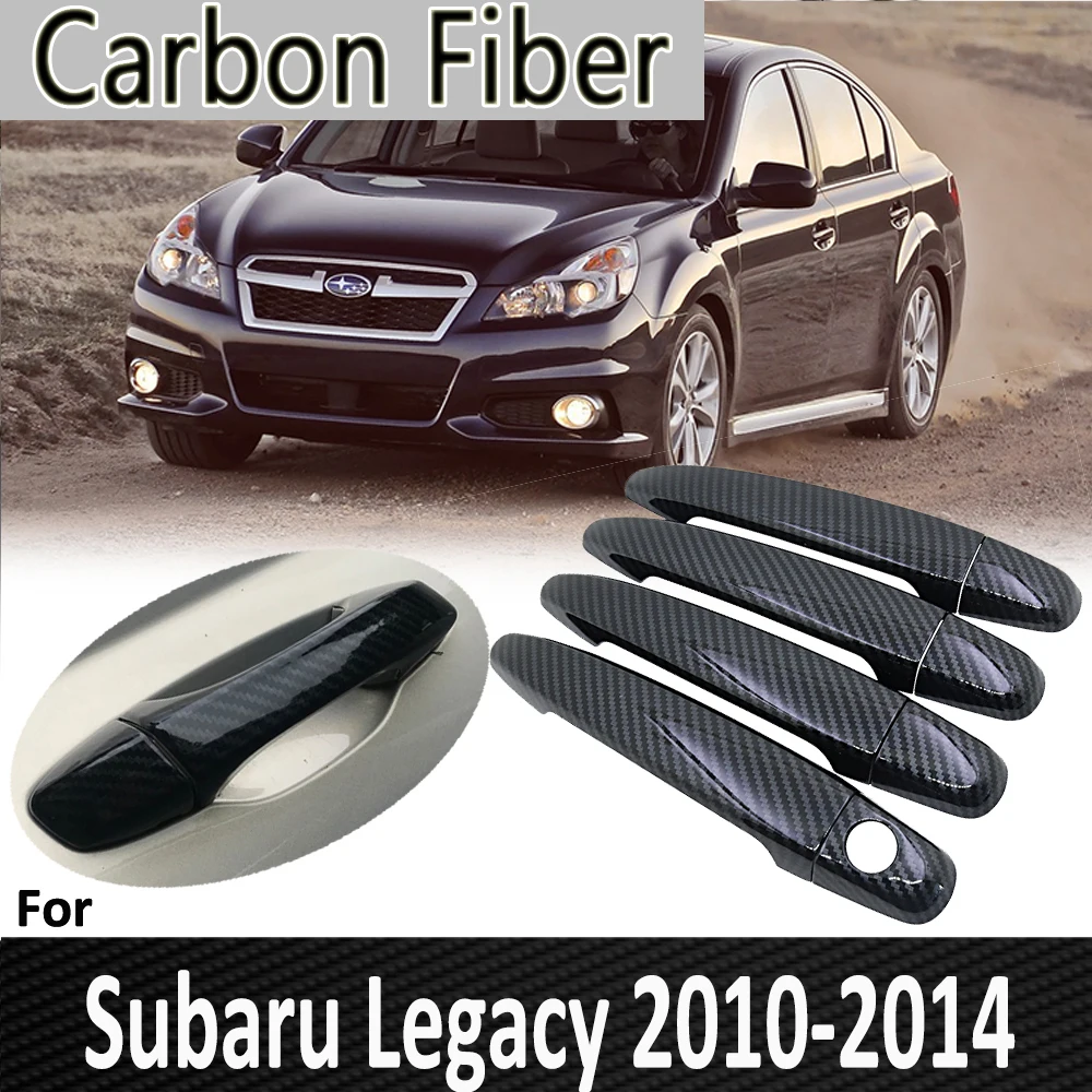 

Pop for Subaru Legacy BM BR 2010 2011 2012 2013 2014 Door Handle Cover Sticker Decorations Car Accessories