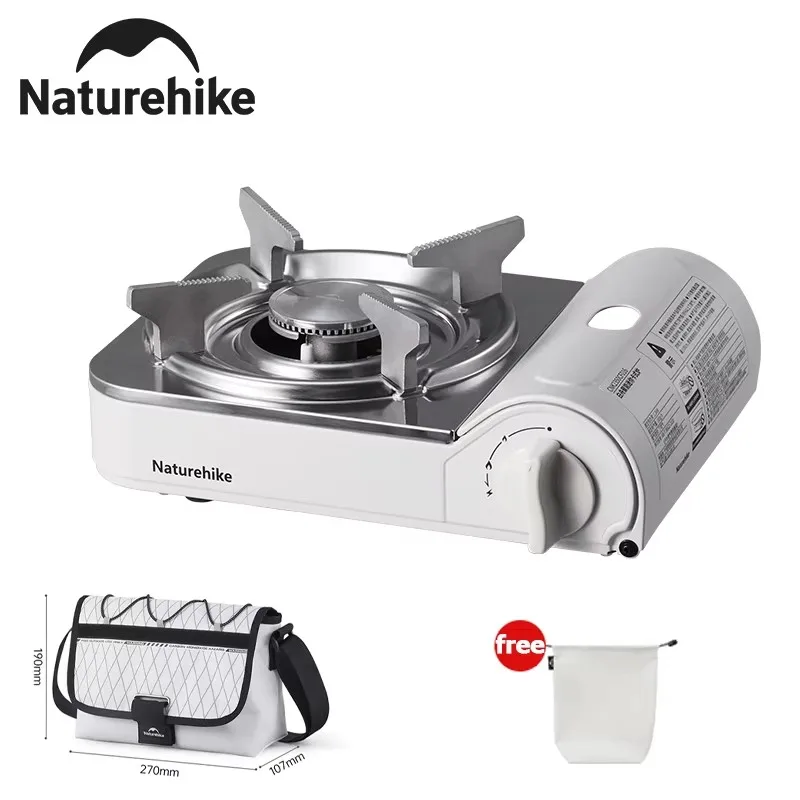 Naturehike Camping Mini Cassette Stove Outdoor Cooking Polyenergy Gas Oven Camping Hiking Portable Gas Cooker Burner Storage Bag