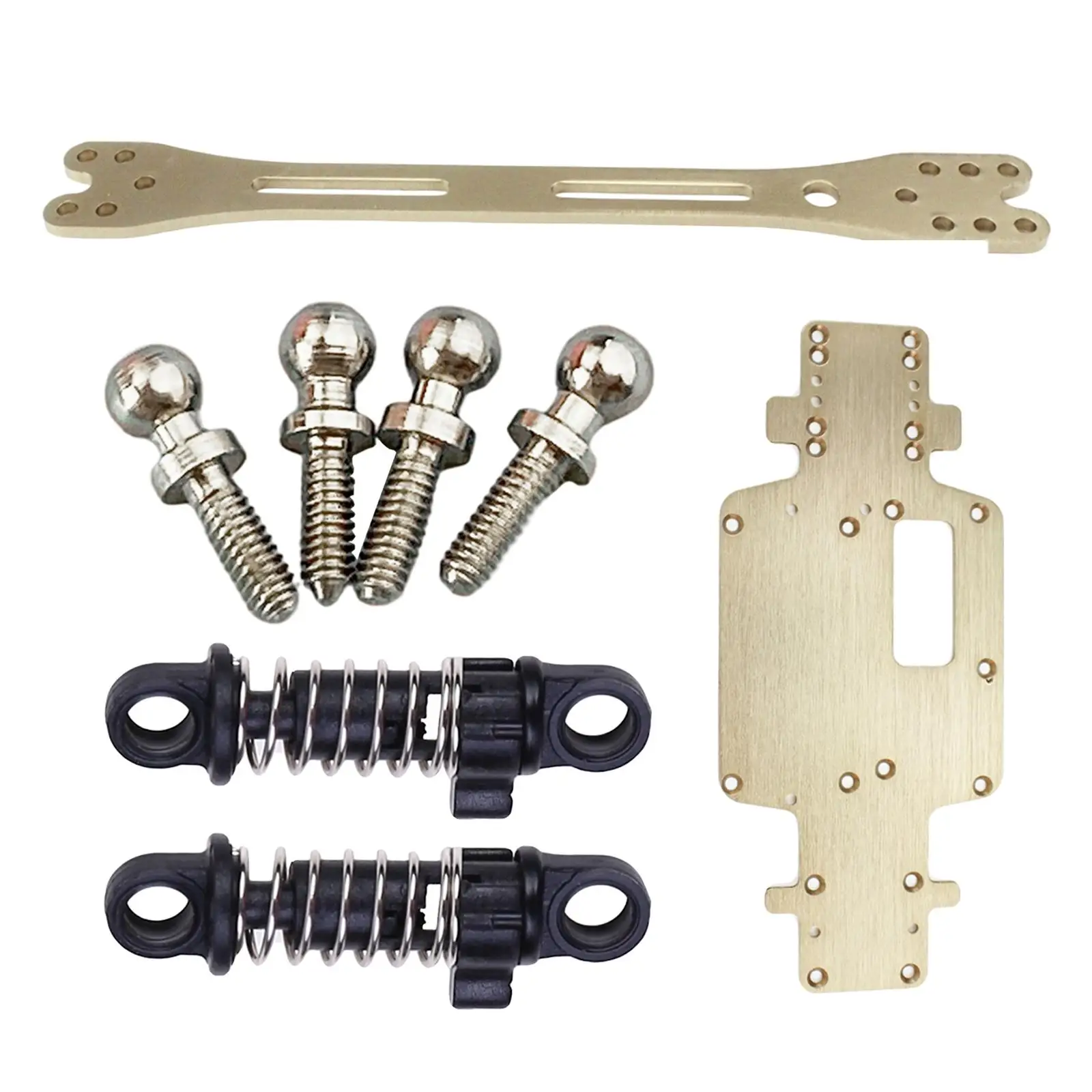 1:28 Accessory Set DIY Replacement Metal Upgrade Part for Wltoys K969 K979 K989 284131 K999 P929 RC Car